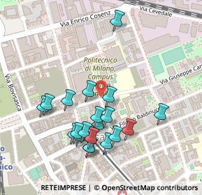 Mappa Via Privata Don Verità, 20158 Milano MI, Italia (0.235)