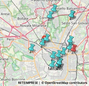 Mappa Via Privata Don Verità, 20158 Milano MI, Italia (4.17389)