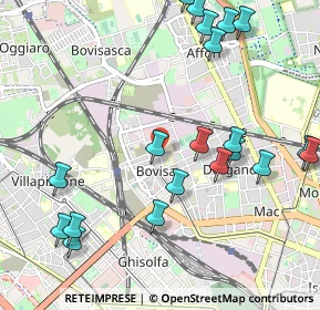 Mappa Via Privata Don Verità, 20158 Milano MI, Italia (1.2455)