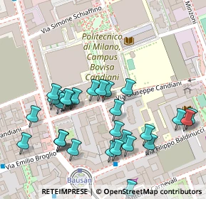 Mappa Via Privata Don Verità, 20158 Milano MI, Italia (0.12759)