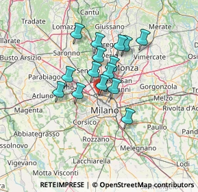 Mappa Via Privata Don Verità, 20158 Milano MI, Italia (10.064)