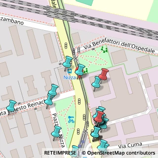 Mappa Via Benefattori dell'Ospedale, 20159 Milano MI, Italia (0.1)