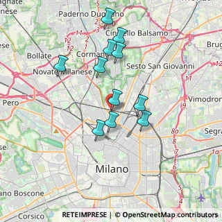 Mappa Via Benefattori dell'Ospedale, 20159 Milano MI, Italia (3.21545)