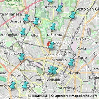 Mappa Via Benefattori dell'Ospedale, 20159 Milano MI, Italia (2.76214)