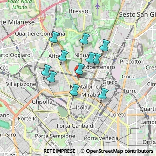Mappa Via Benefattori dell'Ospedale, 20159 Milano MI, Italia (1.39727)