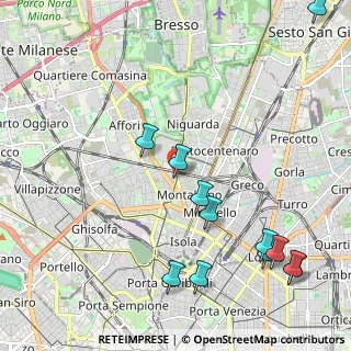 Mappa Via Benefattori dell'Ospedale, 20159 Milano MI, Italia (2.64)