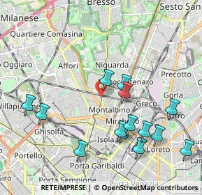 Mappa Via Benefattori dell'Ospedale, 20159 Milano MI, Italia (2.16857)