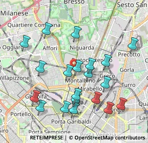 Mappa Via Benefattori dell'Ospedale, 20159 Milano MI, Italia (2.017)