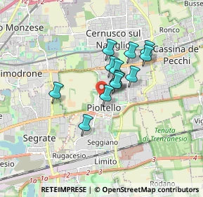 Mappa Via Giorgio Amendola, 20096 Pioltello MI, Italia (1.16615)