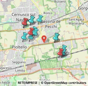 Mappa Via Galileo Galilei, 20051 Cassina De' Pecchi MI, Italia (1.64875)