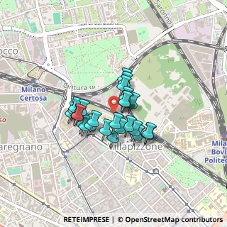 Mappa Via Michele Pericle Negrotto, 20157 Milano MI, Italia (0.28407)