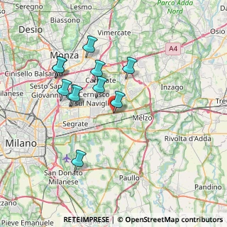 Mappa Via Nuova Cassanese, 20052 Vignate MI, Italia (6.90909)