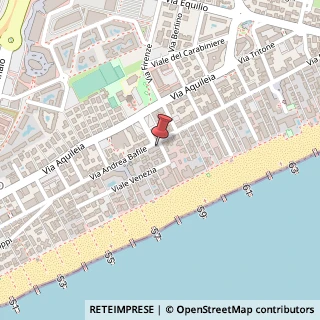Mappa Via Bafile, 117, 30016 Jesolo, Venezia (Veneto)