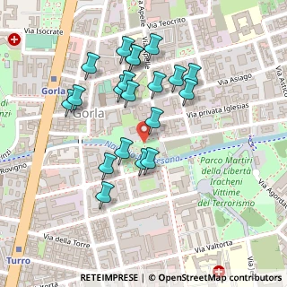 Mappa Via Luigi Bertelli, 20127 Milano MI, Italia (0.2165)