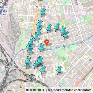 Mappa Via Luigi Bertelli, 20127 Milano MI, Italia (0.4825)