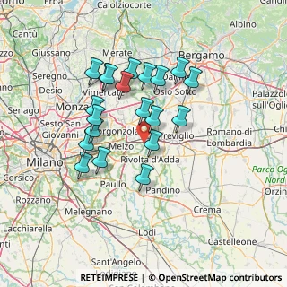 Mappa Via Per Trecella, 20060 Truccazzano MI, Italia (12.413)