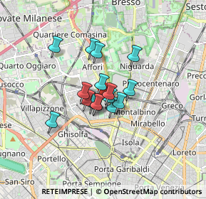 Mappa Via dei Carafa, 20158 Milano MI, Italia (1.035)