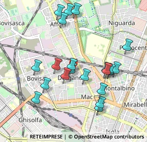 Mappa Via dei Carafa, 20158 Milano MI, Italia (0.9605)