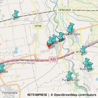 Mappa Via Donizetti, 24054 Calcio BG, Italia (2.34769)