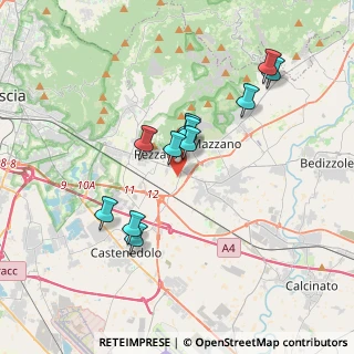 Mappa Via Narciso Bronzetti, 25086 Rezzato BS, Italia (3.23727)