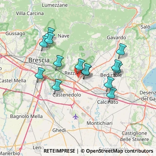 Mappa Via Narciso Bronzetti, 25086 Rezzato BS, Italia (6.78571)