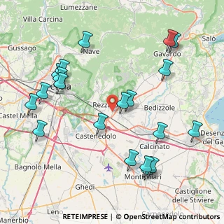 Mappa Via Narciso Bronzetti, 25086 Rezzato BS, Italia (9.5175)