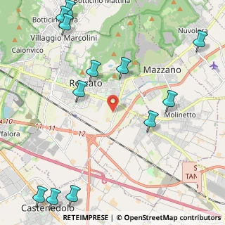 Mappa Via Narciso Bronzetti, 25086 Rezzato BS, Italia (2.98917)