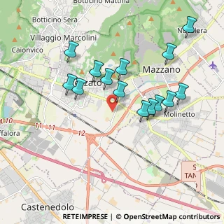 Mappa Via Narciso Bronzetti, 25086 Rezzato BS, Italia (1.78786)