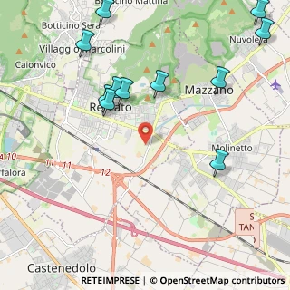Mappa Via Narciso Bronzetti, 25086 Rezzato BS, Italia (2.57091)