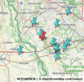 Mappa Via C. Colombo, 20012 Cuggiono MI, Italia (6.83083)