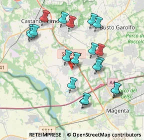 Mappa Via C. Colombo, 20012 Cuggiono MI, Italia (3.9625)