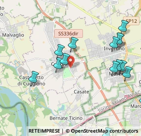 Mappa Via C. Colombo, 20012 Cuggiono MI, Italia (2.927)