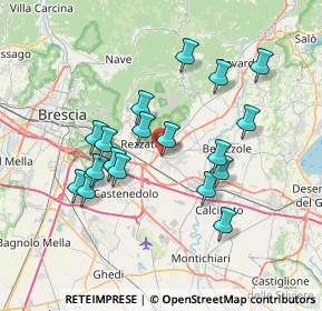 Mappa Via Treponti, 25086 Molinetto BS, Italia (6.65667)