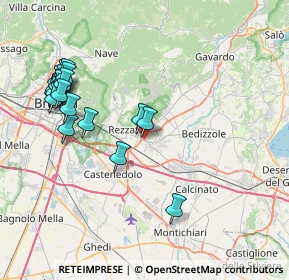 Mappa Via Treponti, 25086 Molinetto BS, Italia (8.84)