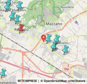 Mappa Via Treponti, 25086 Molinetto BS, Italia (2.655)