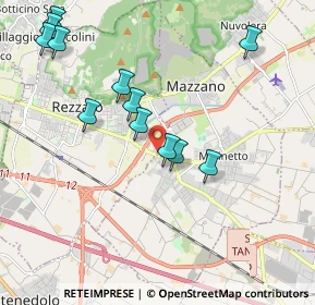 Mappa Via Treponti, 25086 Molinetto BS, Italia (2.11083)