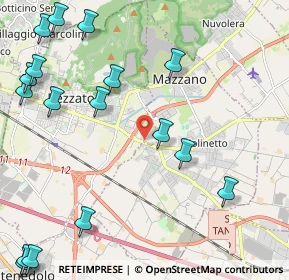 Mappa Via Treponti, 25086 Molinetto BS, Italia (3.2245)
