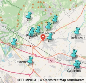 Mappa Via Treponti, 25086 Molinetto BS, Italia (4.43786)