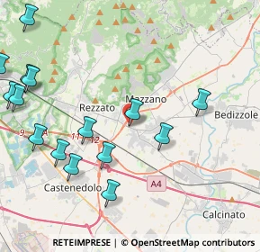 Mappa Via Treponti, 25086 Molinetto BS, Italia (5.19933)