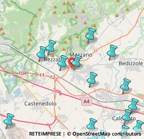 Mappa Via Treponti, 25086 Molinetto BS, Italia (6.42158)