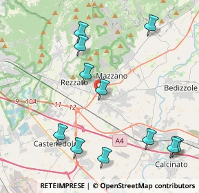 Mappa Via Treponti, 25086 Molinetto BS, Italia (4.73636)