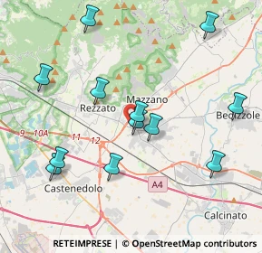 Mappa Via Treponti, 25086 Molinetto BS, Italia (4.13917)