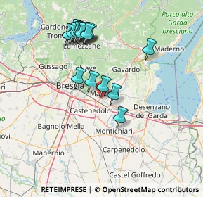 Mappa Via Treponti, 25086 Molinetto BS, Italia (15.066)