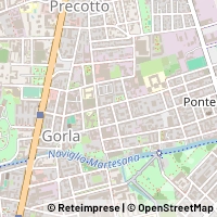 Mapa Milano