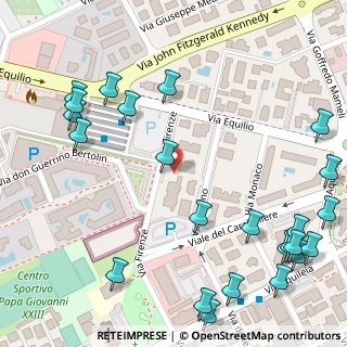 Mappa Via Firenze, 30016 Lido di Jesolo VE, Italia (0.175)