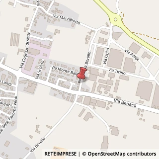 Mappa Via Borello, 7, 25081 Bedizzole, Brescia (Lombardia)