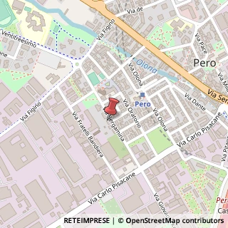 Mappa Via Bergamina, 18, 20016 Pero MI, Italia, 20016 Pero, Milano (Lombardia)