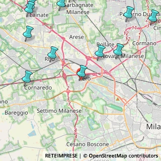 Mappa Via Bergamina, 20016 Pero MI, Italia (6.27333)