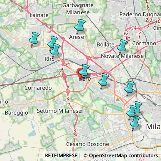 Mappa Via Bergamina, 20016 Pero MI, Italia (4.84455)