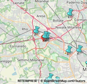 Mappa Via Bergamina, 20016 Pero MI, Italia (6.8745)